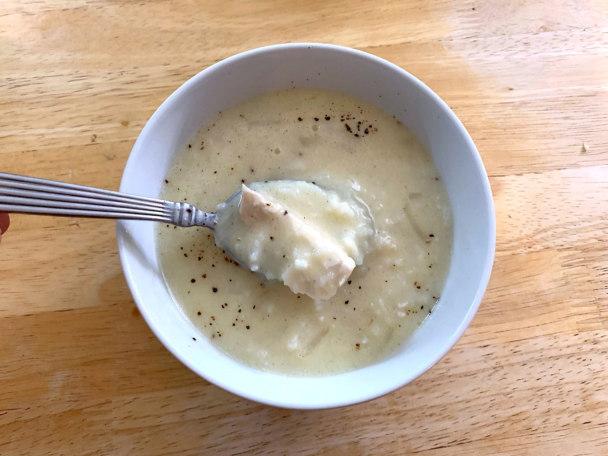 Die Avgolemono-Suppe von Annetas Vater