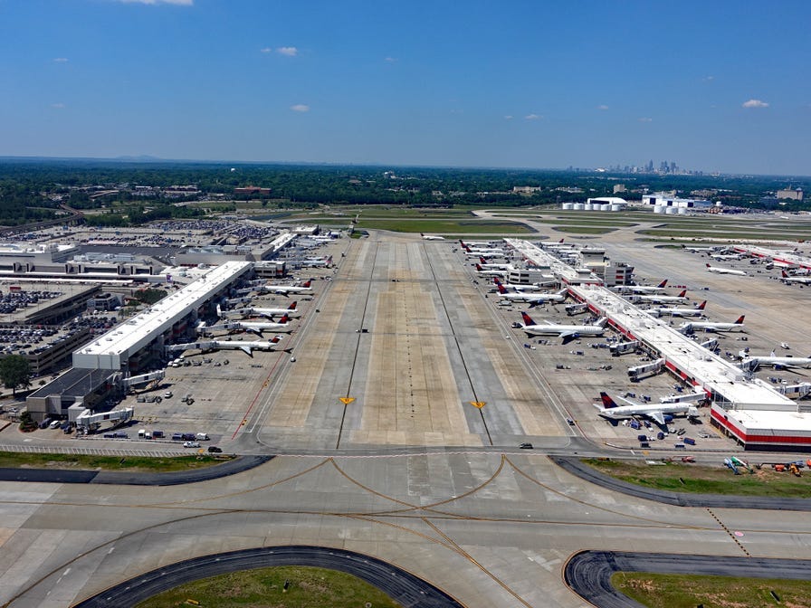 Internationaler Flughafen Hartsfield-Jackson Atlanta.