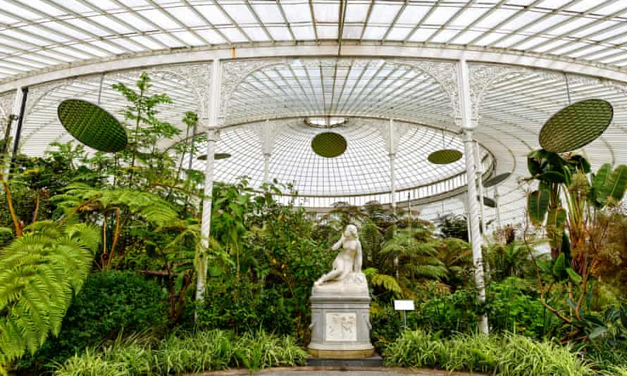 Kibble Palace Gewächshaus in Glasgow Botanic Gardens