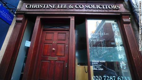 Die Londoner Büros von Christine Lee and Co. 