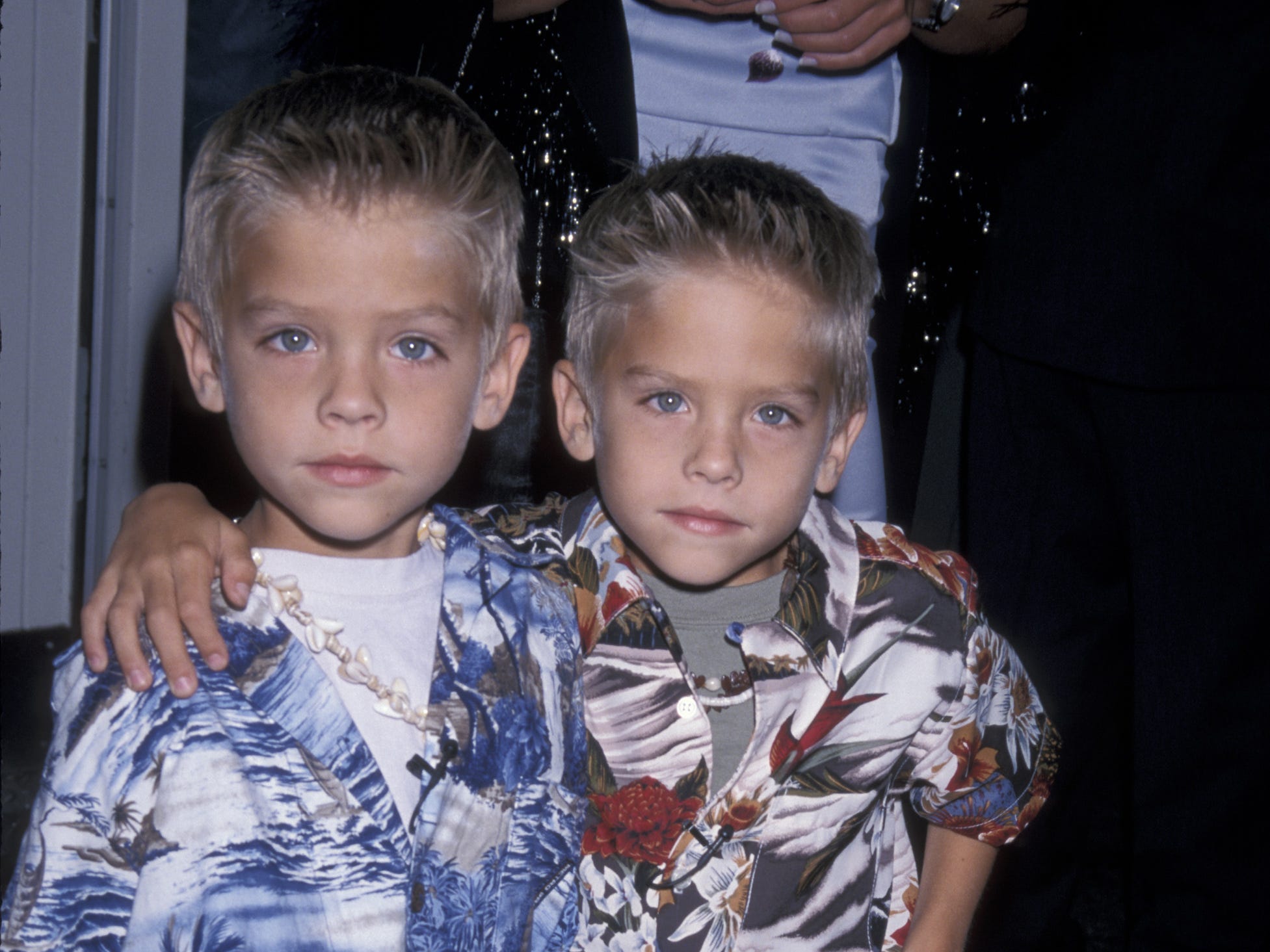 (LR) Cole und Dylan Sprouse.
