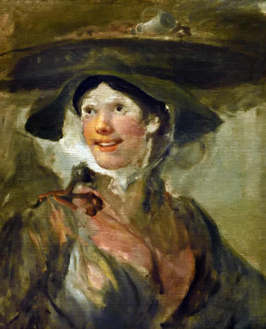William Hogarths The Shrimp Girl, 1740-5.