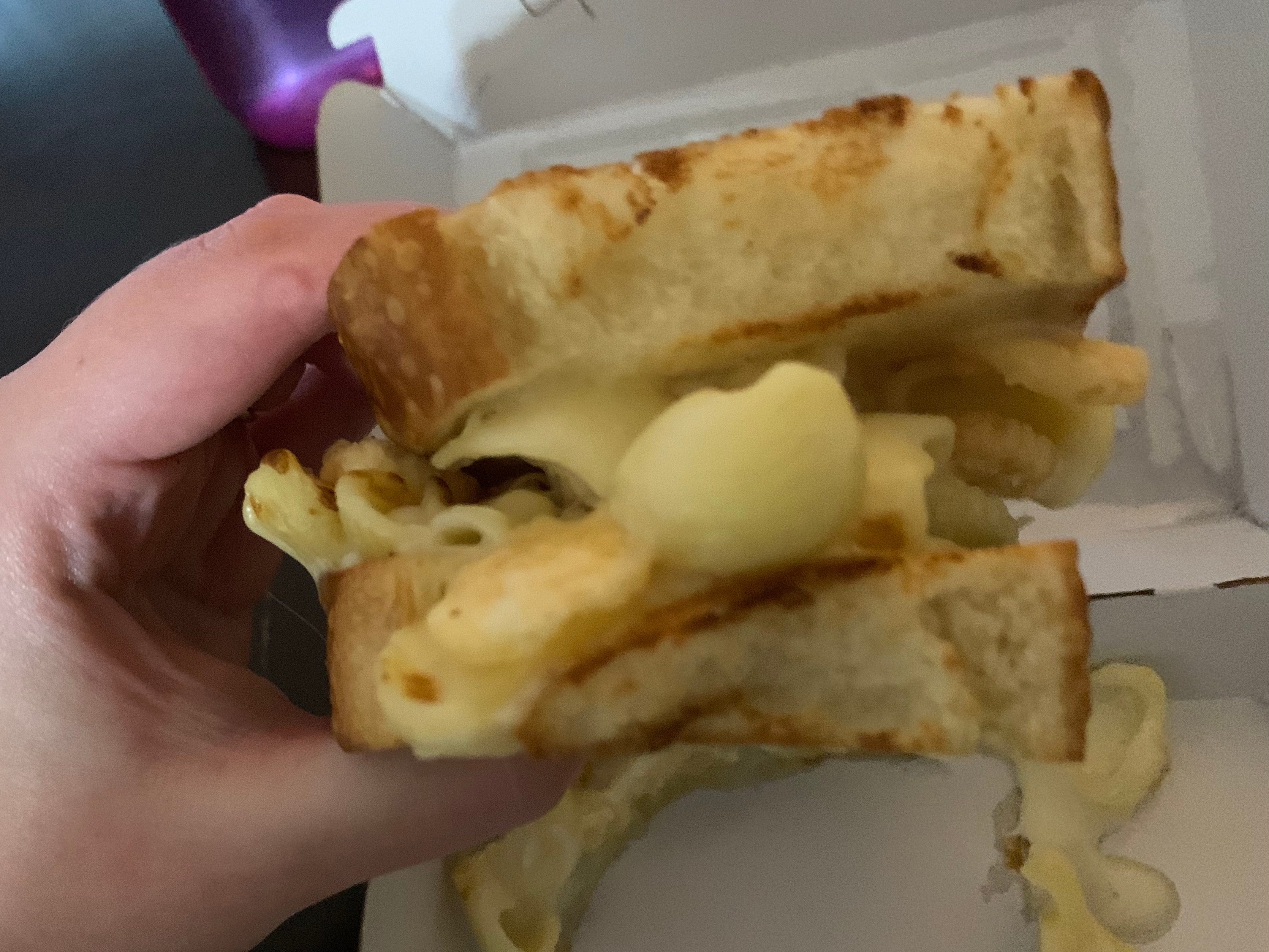 Panera gegrilltes Käsesandwich