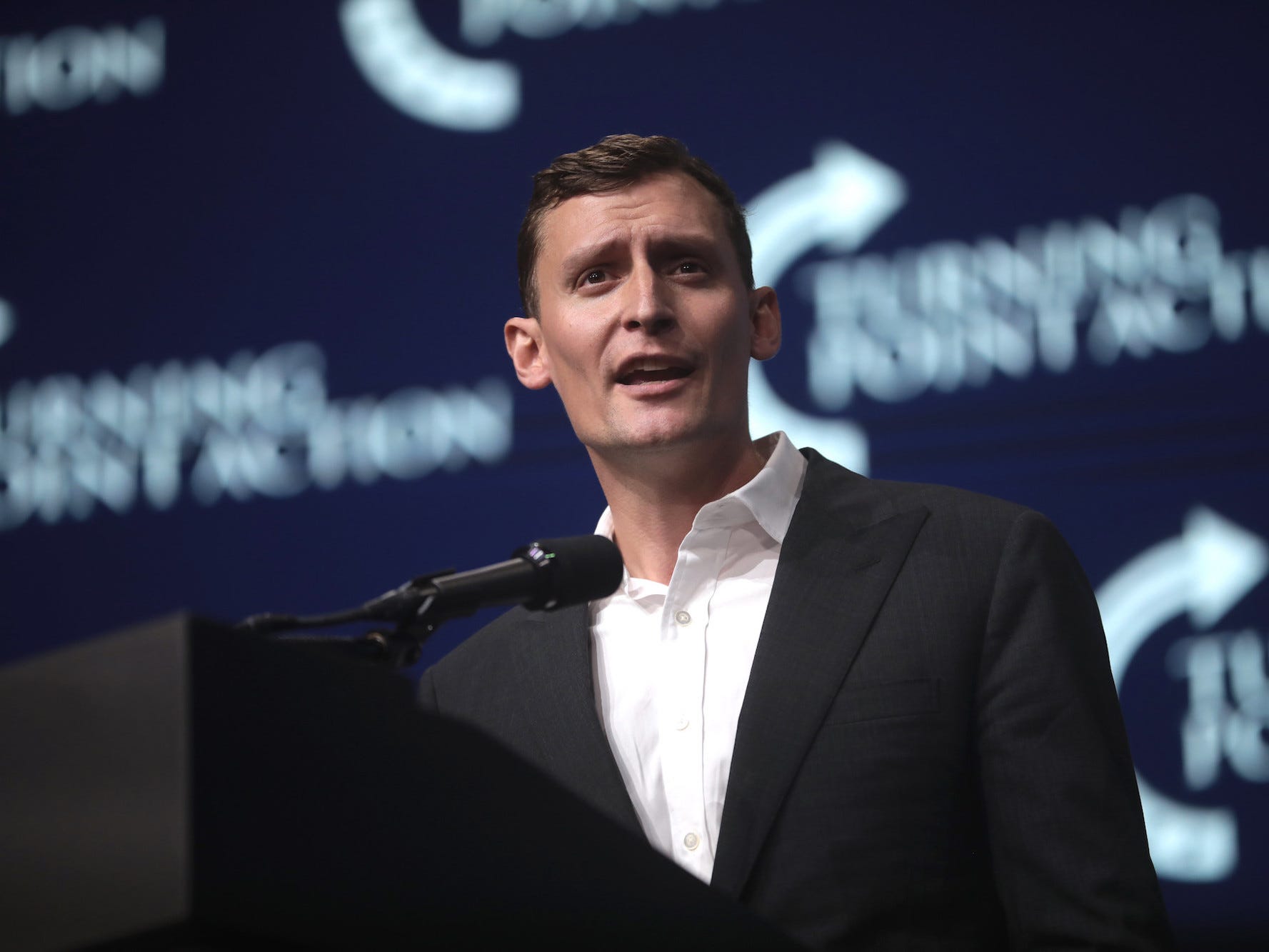 Der GOP-Senatskandidat Blake Masters ist Chief Operating Officer von Thiel Capital und Präsident der Thiel Foundation.