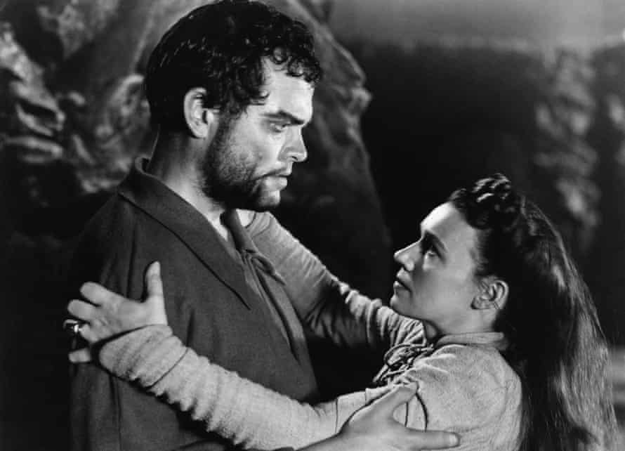 MACBETH, Orson Welles und Jeanette Nolan in Macbeth (1948).