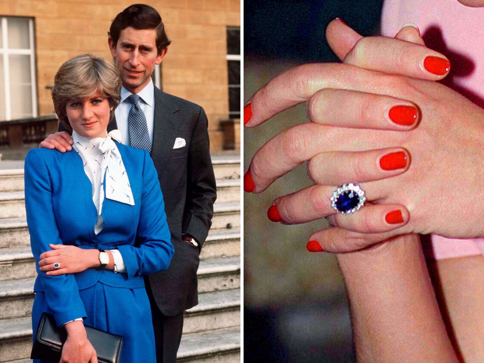Prinzessin Diana und Prinz Charles, Prinzessin Dianas Verlobungsring