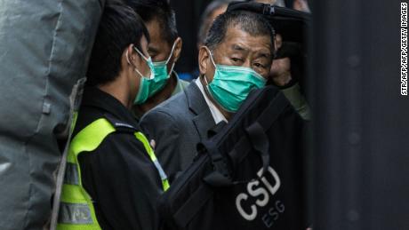 Jimmy Lai und zwei andere Hongkonger Demokratieaktivisten wurden in der Versammlung vom 4. Juni für schuldig befunden