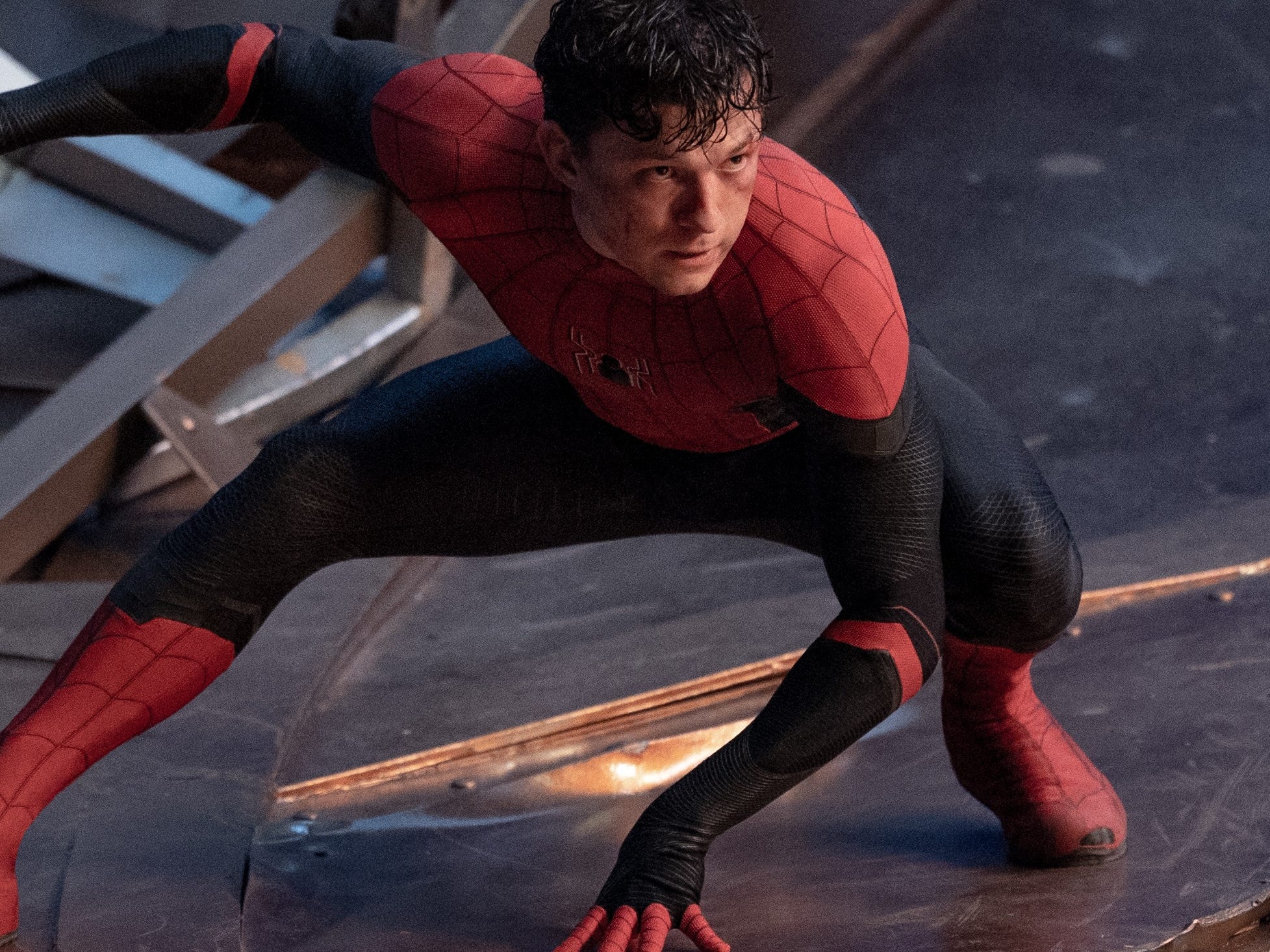 Tom Holland als Peter Parker/Spider-Man in „Spider-Man: No Way Home“.
