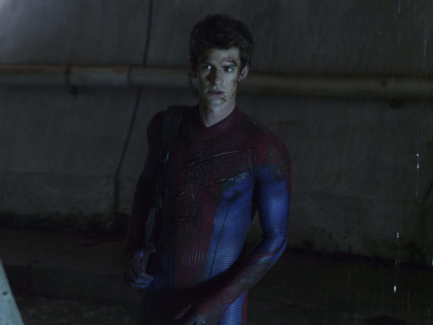 Andrew Garfield als Spider-Man in 