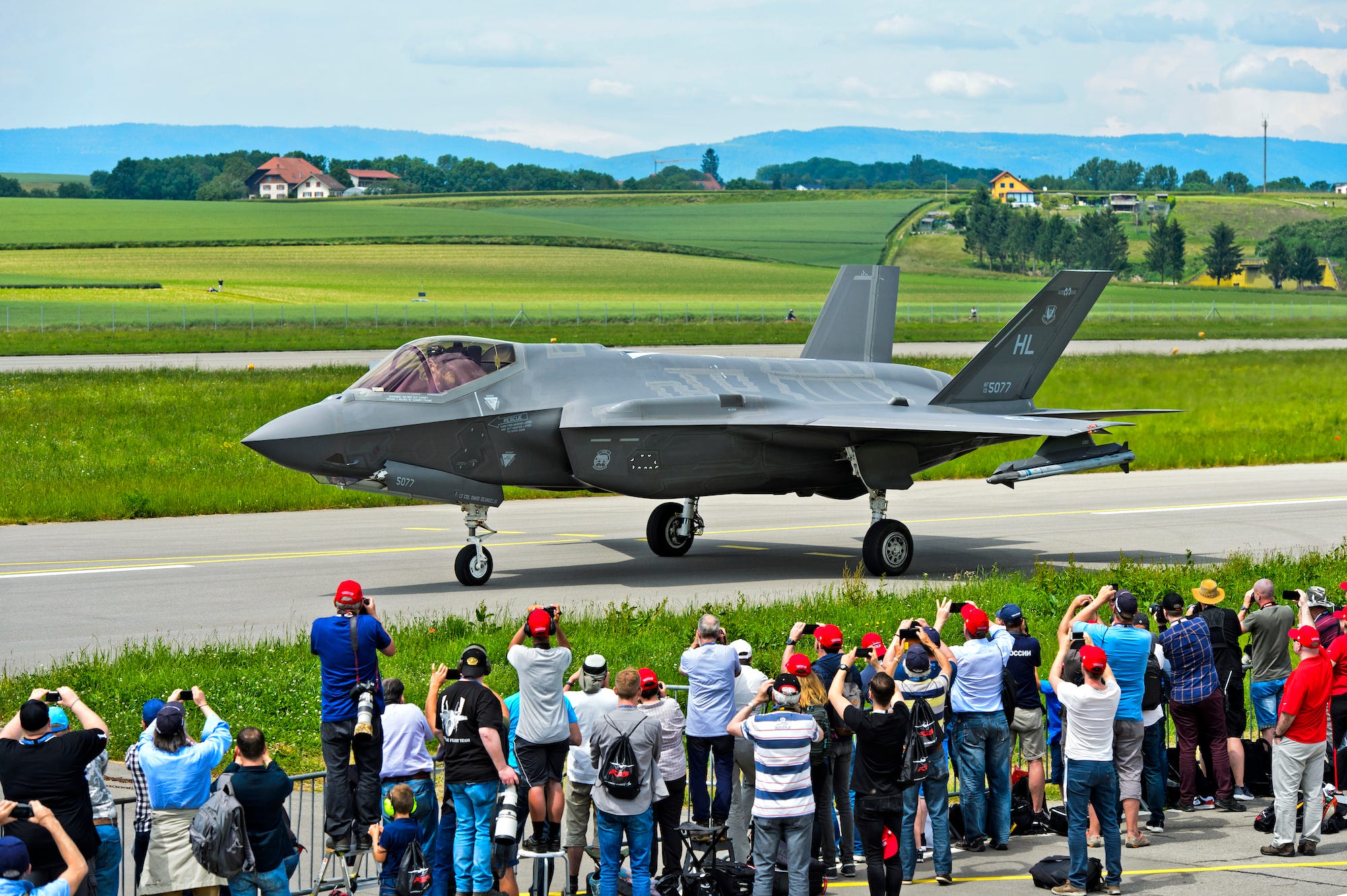 US-Kampfflugzeug F-35 in der Schweiz