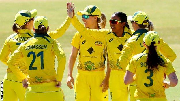 Australien feiert Wicket gegen England