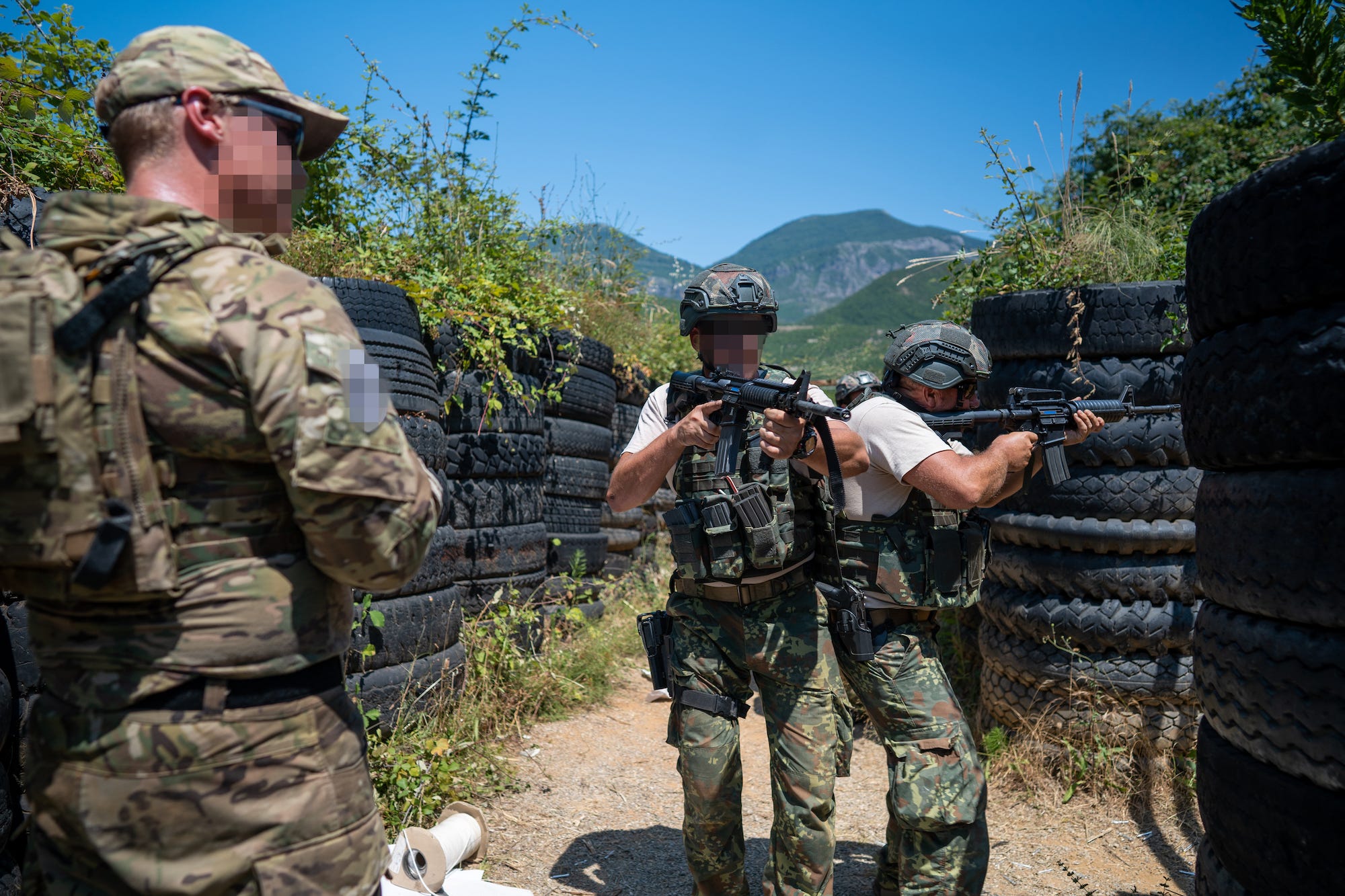 Green Berets der US-Armee in Albanien
