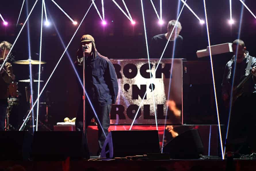 42. BRIT Awards, Show, The O2 Arena, London, UK - 08. Feb 2022Mandatory Credit: Photo by David Fisher/REX/Shutterstock (12794064bk) Liam Gallagher 42. BRIT Awards, Show, The O2 Arena, London, UK - 08. Feb 2022