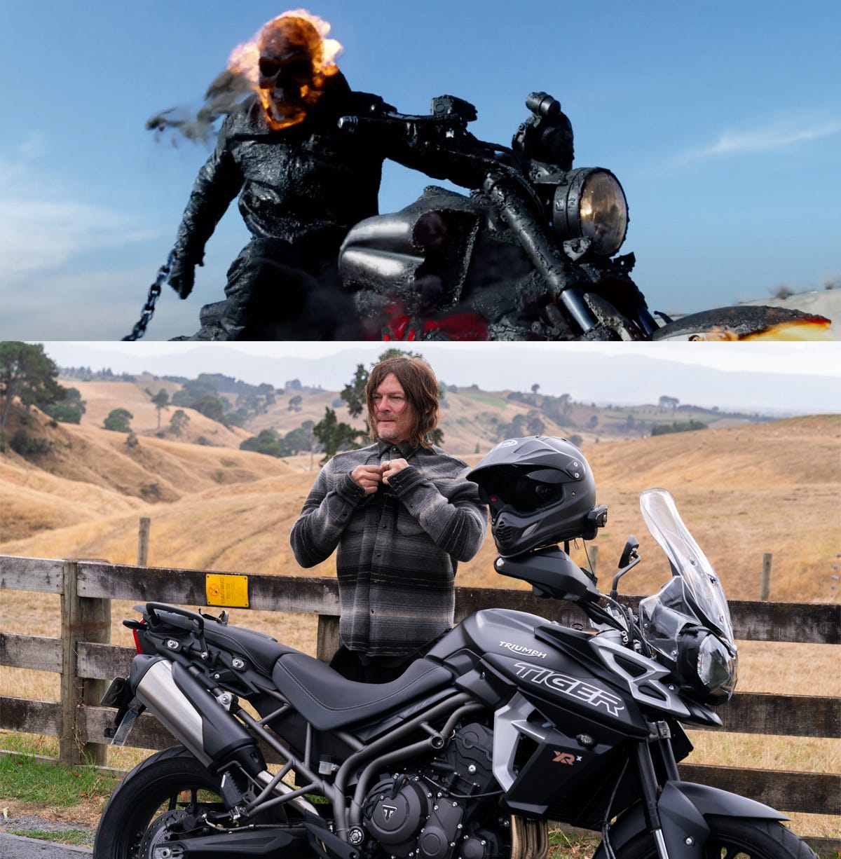 Ghost Rider gegen Norman Reedus