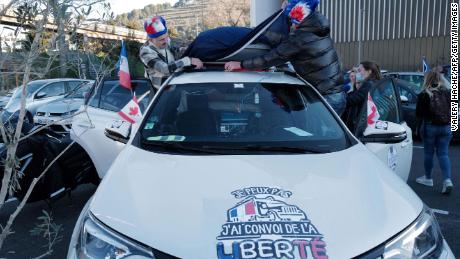 Paris und Brüssel verbieten Proteste im Zusammenhang mit dem französischen „Freiheitskonvoi“