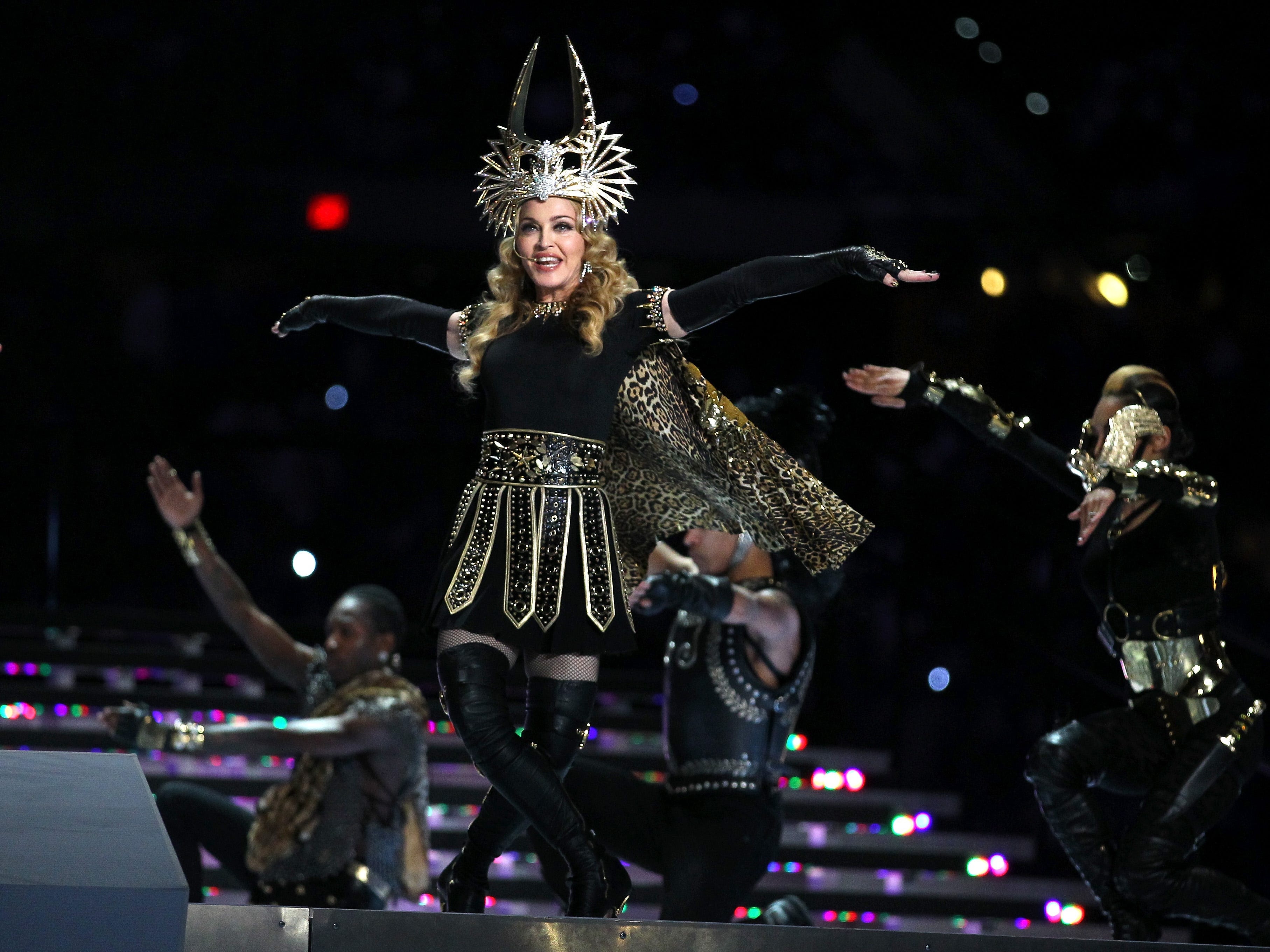 Madonna Super Bowl Halbzeitshow 2012.