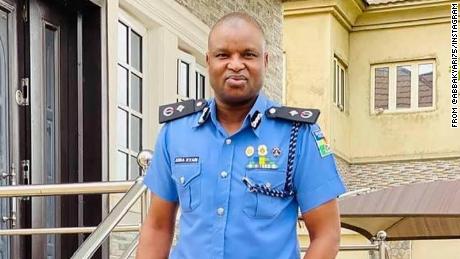 Der nigerianische Top-Cop Abba Kyari.