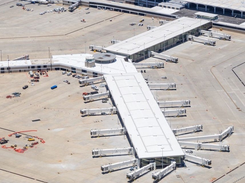 Memphis International Airport neues Terminal B.