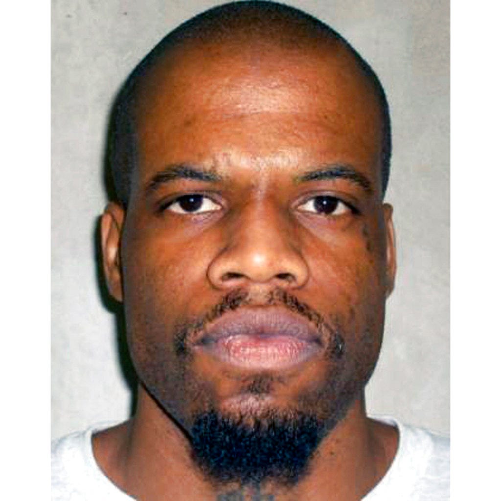 Dieses Aktenfoto vom 29. Juni 2011, das vom Oklahoma Department of Corrections bereitgestellt wurde, zeigt Clayton Lockett, der am 29. April 2014 unter Verwendung des Beruhigungsmittels Midazolam hingerichtet wurde.