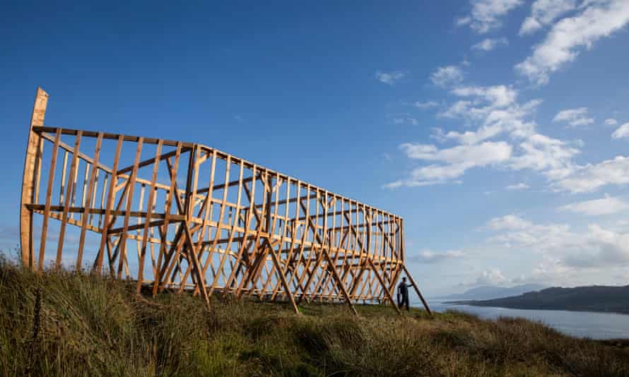David Blairs 20 Meter lange und sechs Meter hohe Arche von Argyll