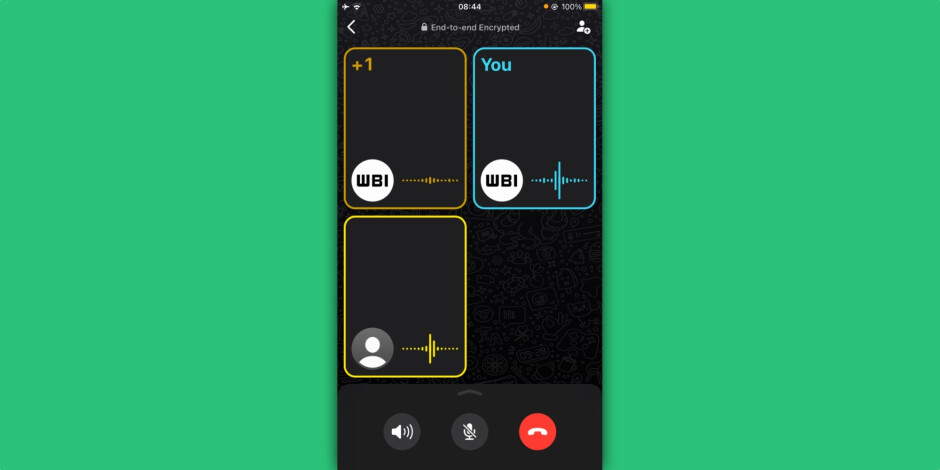 WhatsApp für iOS hat eine neu gestaltete Benutzeroberfläche für Sprachanrufe in Arbeit