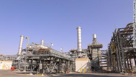 Verarbeitungsanlagen auf dem Ölfeld Khurais in Saudi-Arabien, am Montag, 28. Juni 2021. 