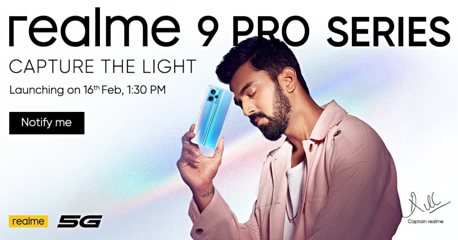 Die Realme 9 Pro-Serie wird am 16. Februar angekündigt