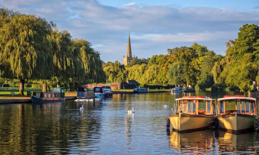 Fluss Avon in Stratford-upon-Avon.