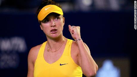 Tennisstar Elina Svitolina sagt, dass alle Preisgelder, die sie bei den Monterrey Open gewinnt, an die ukrainische Armee gehen
