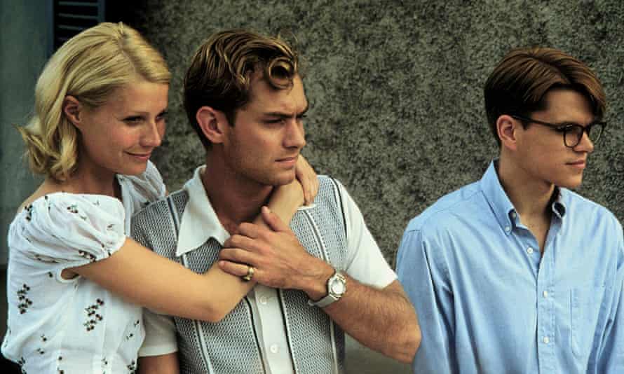 Marge Sherwood (Gwyneth Paltrow), Dickie Greenleaf (Jude Law) und Tom Ripley (Matt Damon) in dem Film von 1999 Der talentierte Mr. Ripley.
