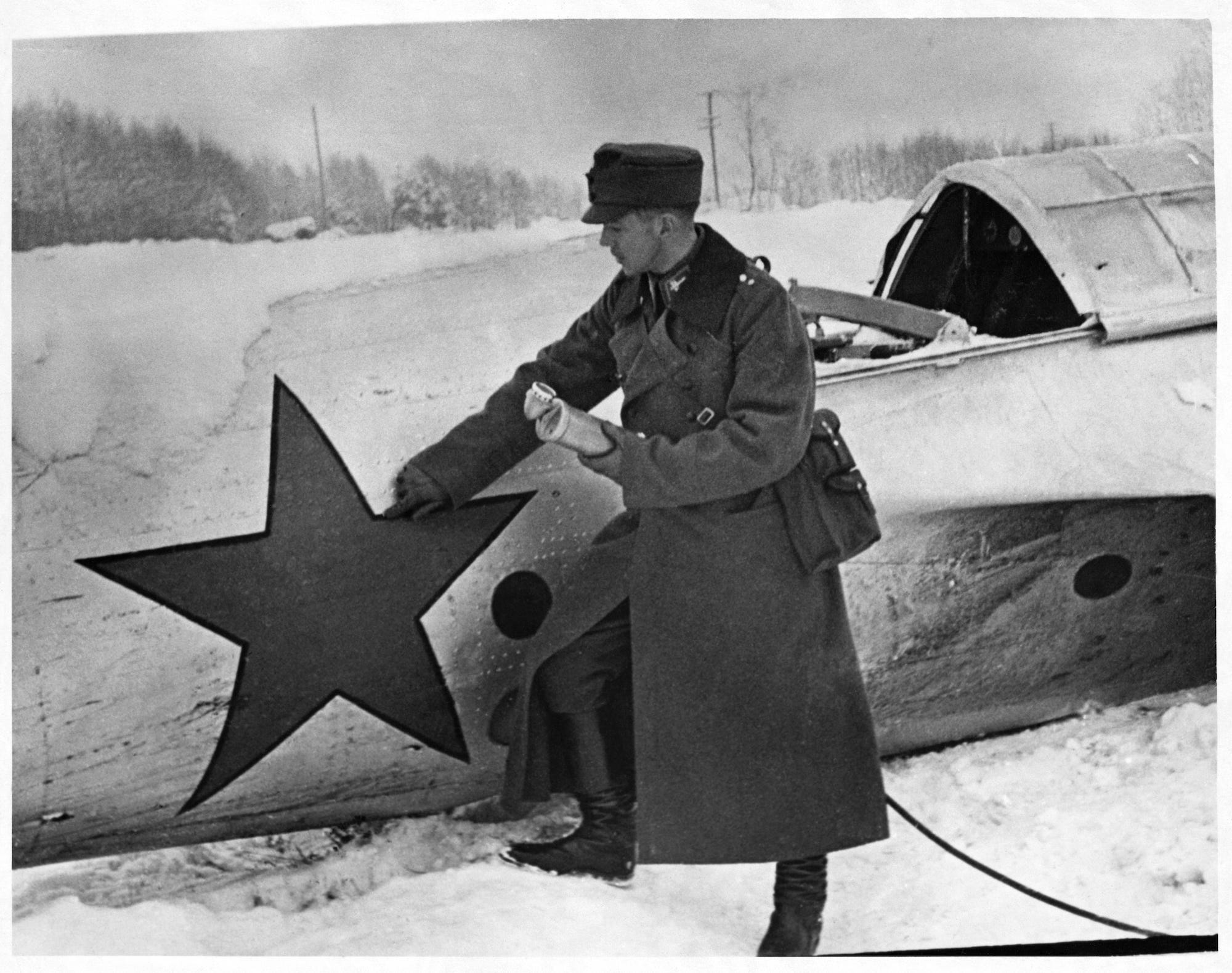 Finnland Sowjetischer Winterkriegsbomber