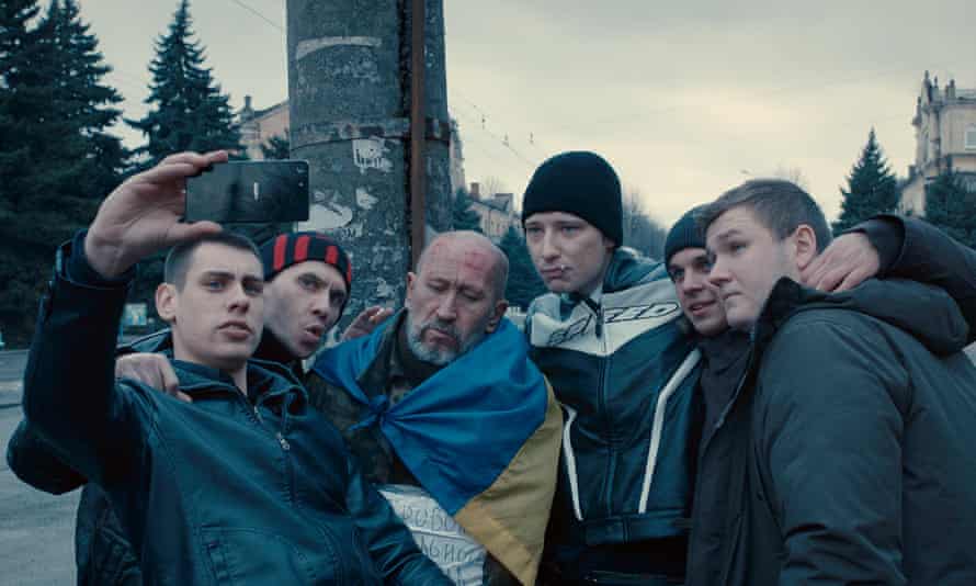 Ein Standbild aus Losnizas letztem Film Donbass über den Krieg in der Südostukraine mit von Russland unterstützten Separatisten.