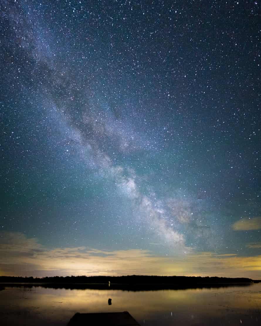Wiarton - Nachthimmel mit leuchtenden Sternen