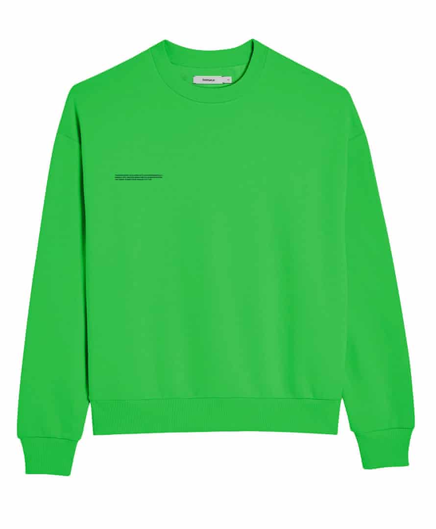 Jadegrünes Sweatshirt