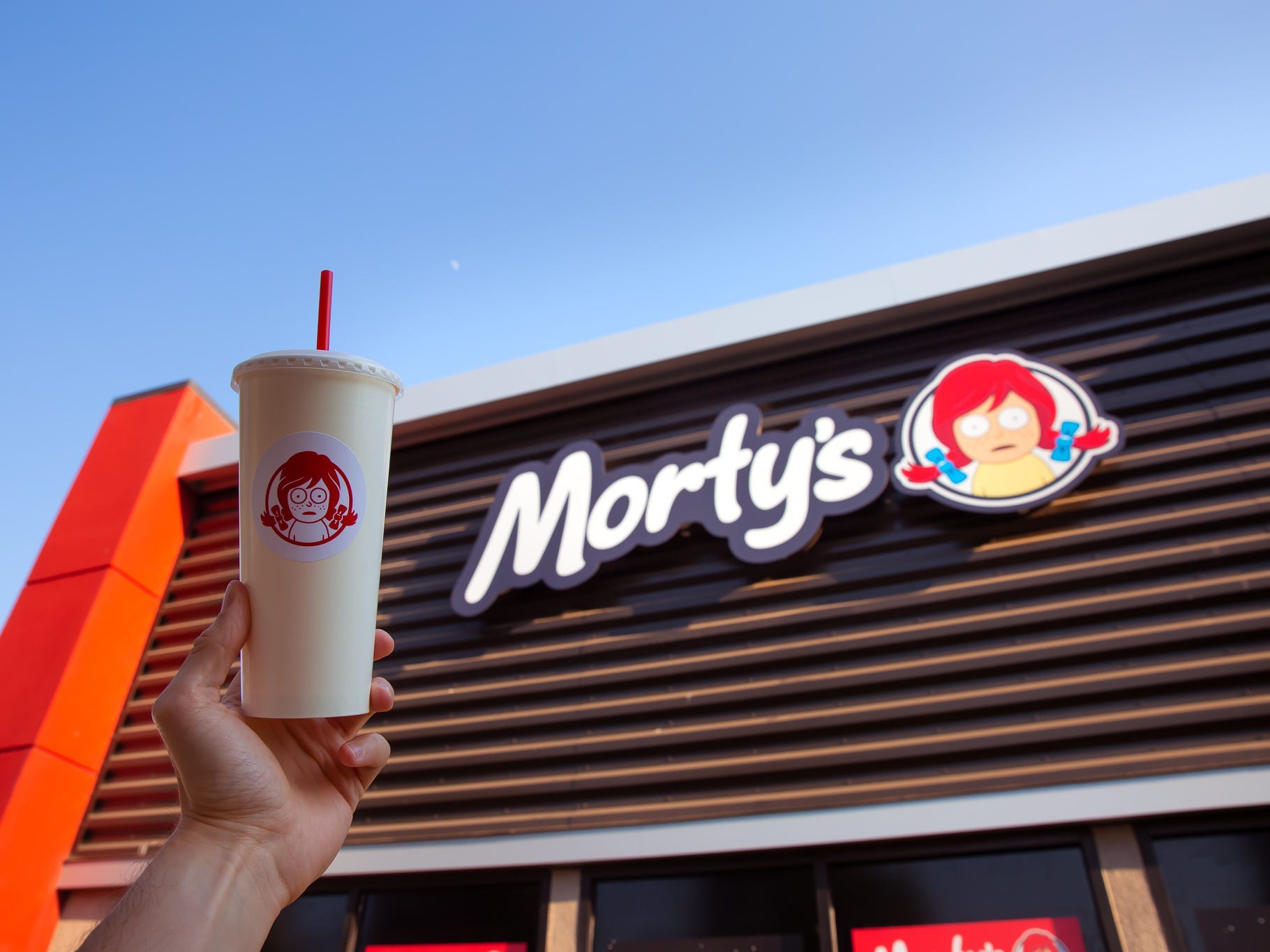 Wendy's eröffnete ein Rick and Morty-Popup-Restaurant