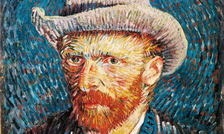 Selbstbildnis mit Filzhut, 1888, von Vincent van Gogh
