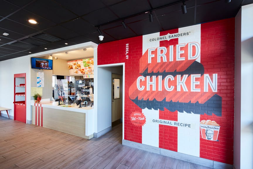 KFC Restaurantdesign der nächsten Generation