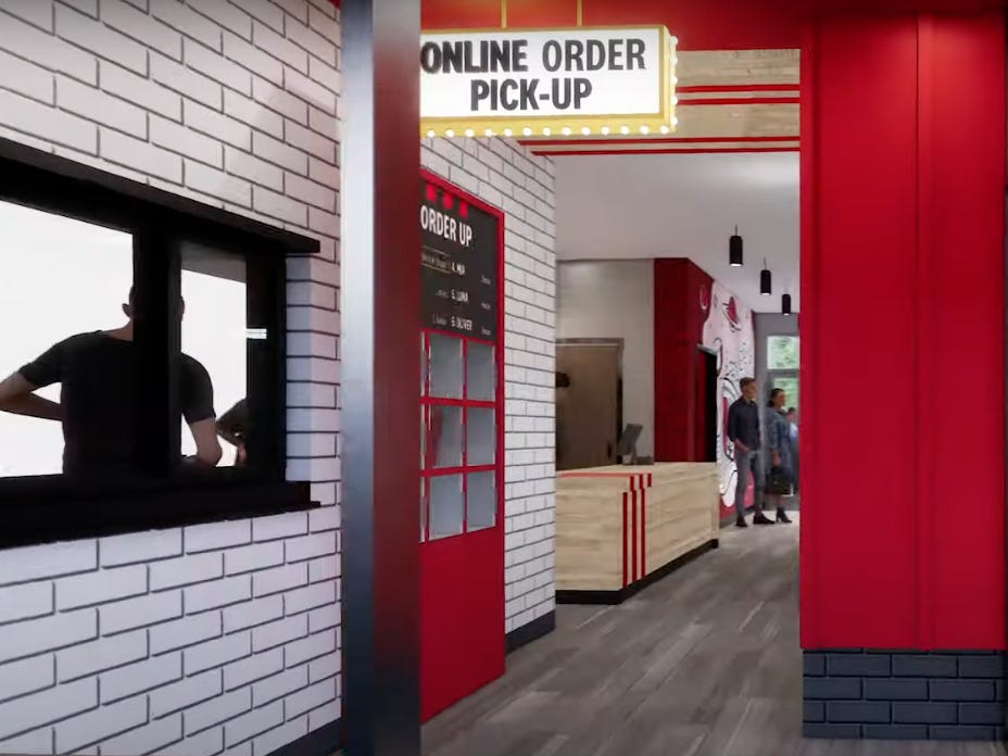 KFC Drive-Through-Prototyp der nächsten Generation