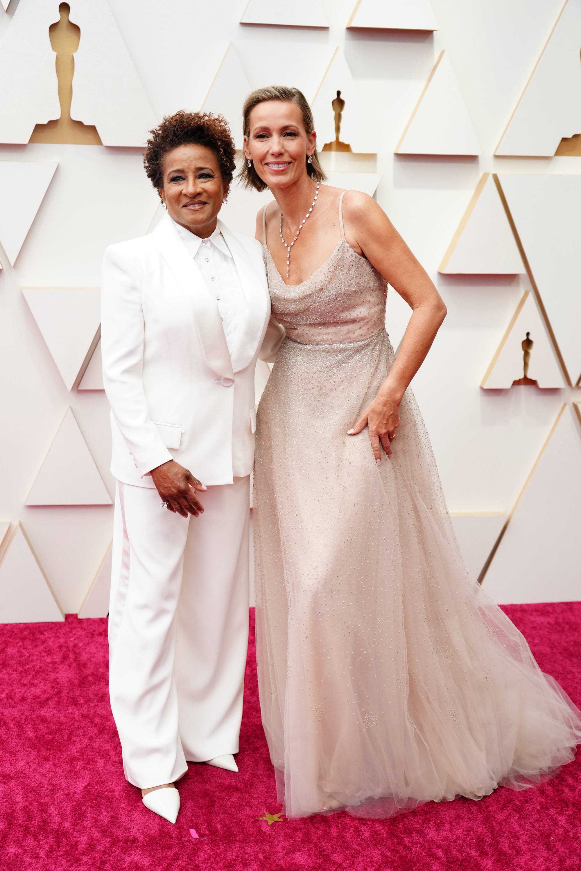 Wanda und Alex Sykes bei den Oscars 2022.
