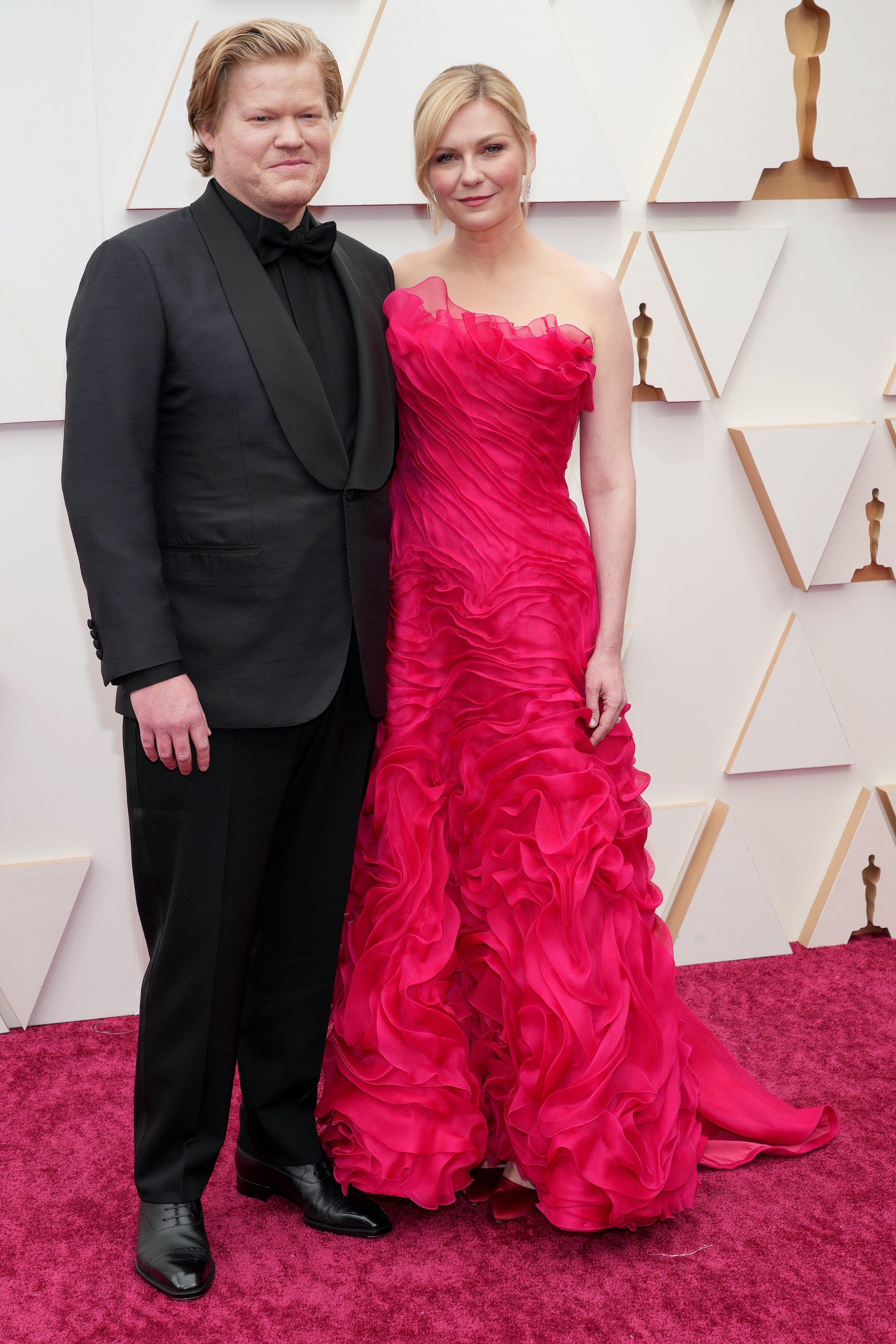 Jesse Plemmons und Kirsten Dunst bei den Oscars 2022.