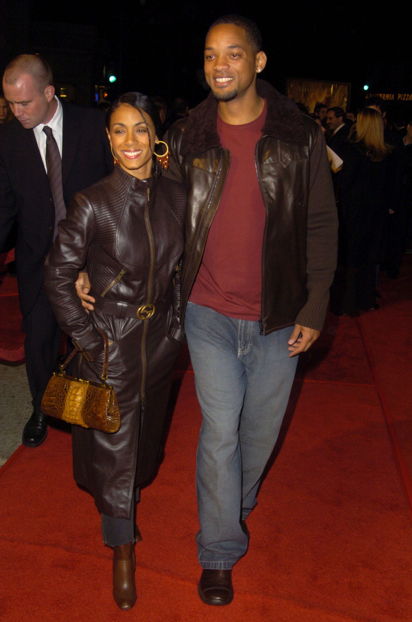 Jada Pinkett Smith und Will Smith bei einer Filmpremiere am 30. November 2003.