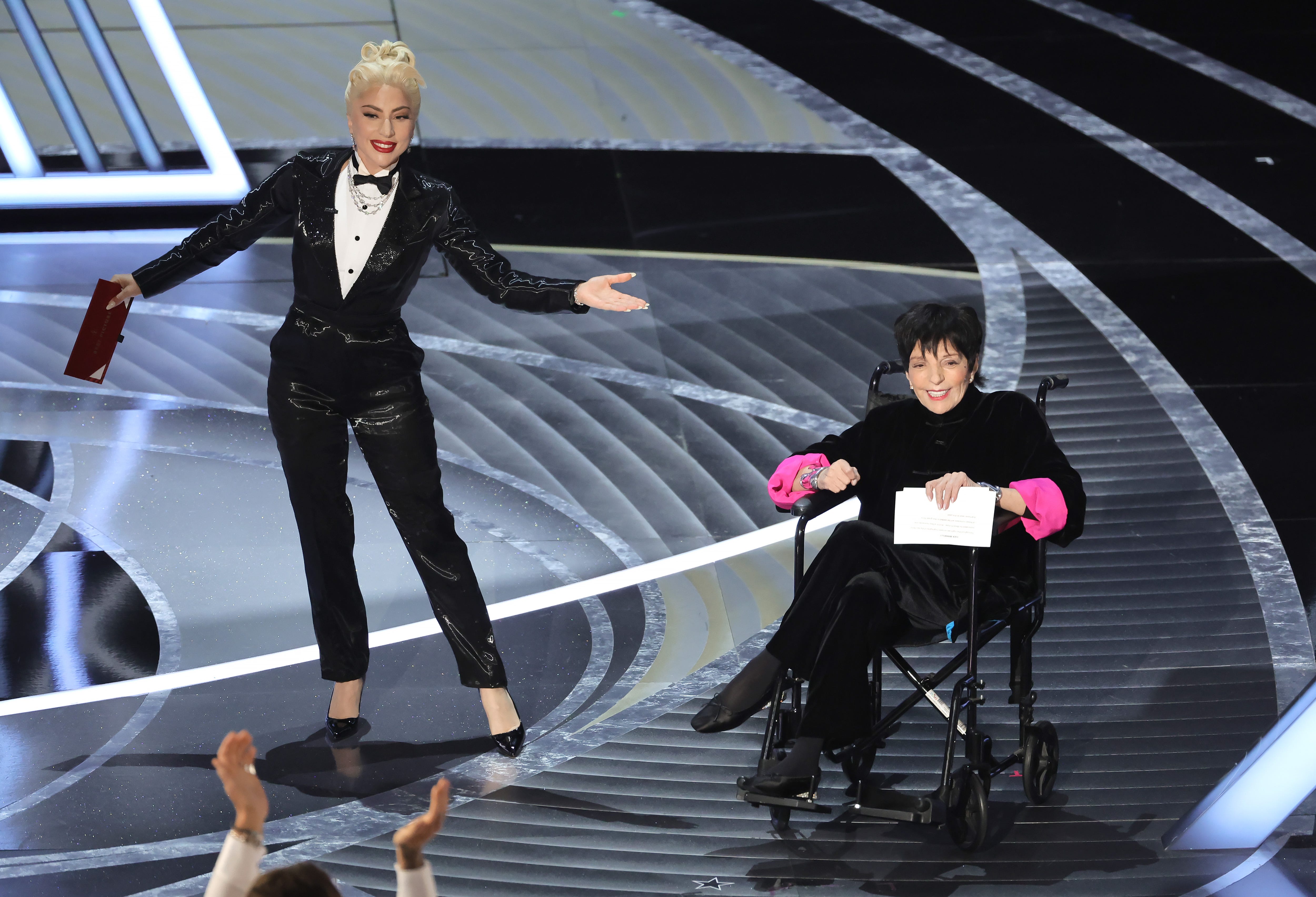 Lady Gaga und Liza Minnelli bei den Oscars 2022.