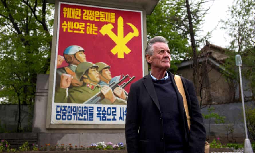 Unumgänglich … Michael Palin in Nordkorea.