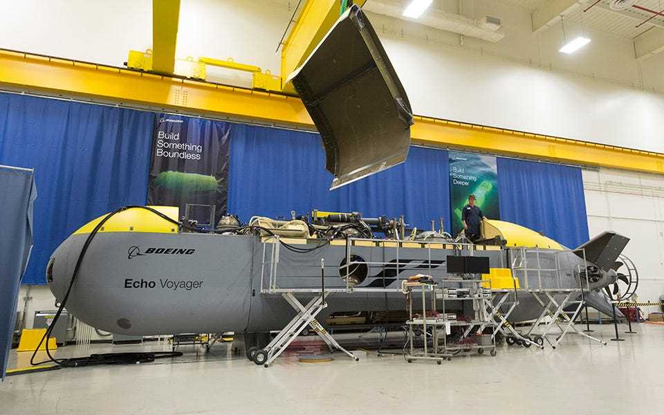 Boeing Echo Voyager unbemannte Unterwasserfahrzeugdrohne