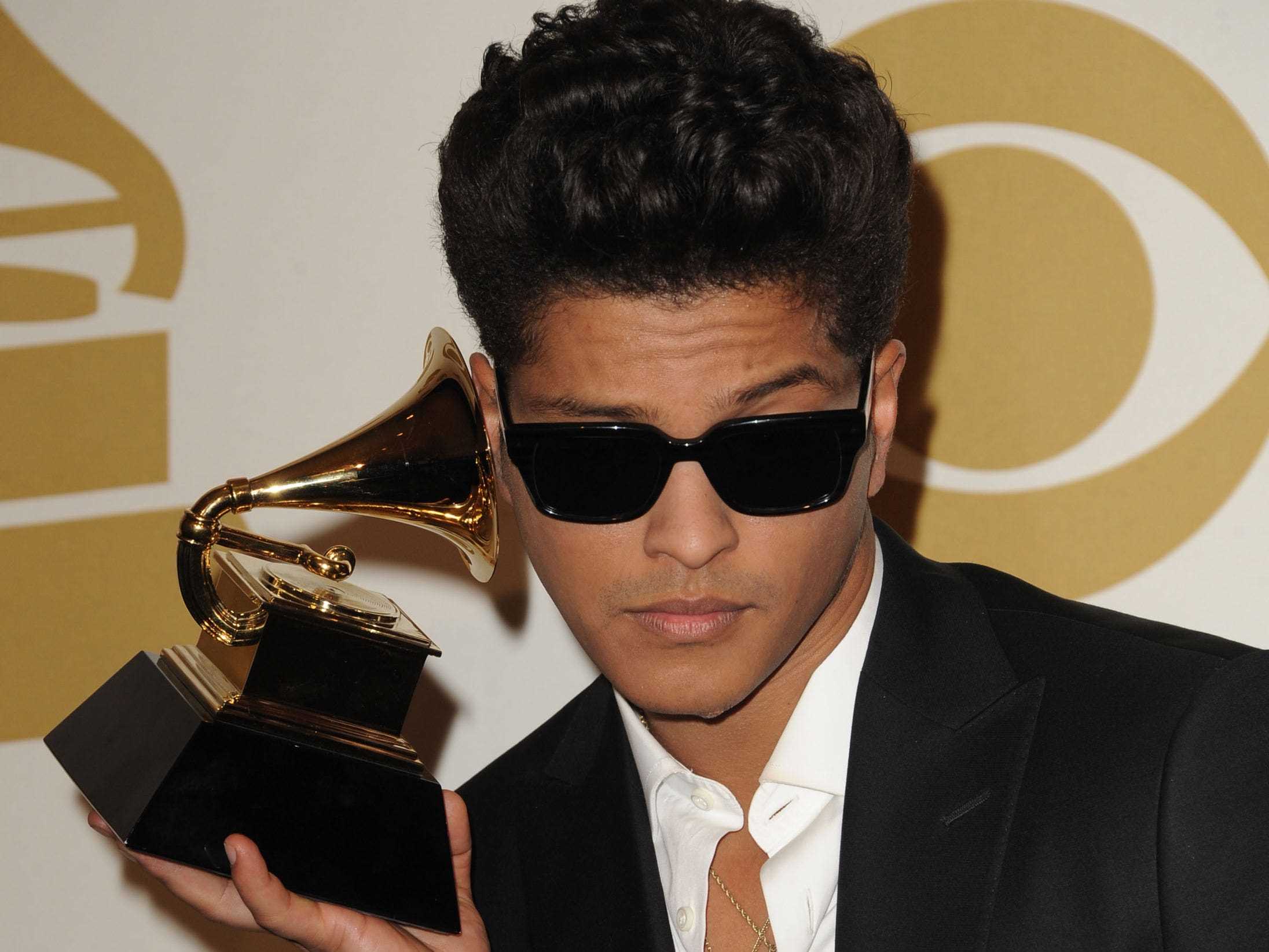 Bruno Mars bei den Grammy Awards 2011