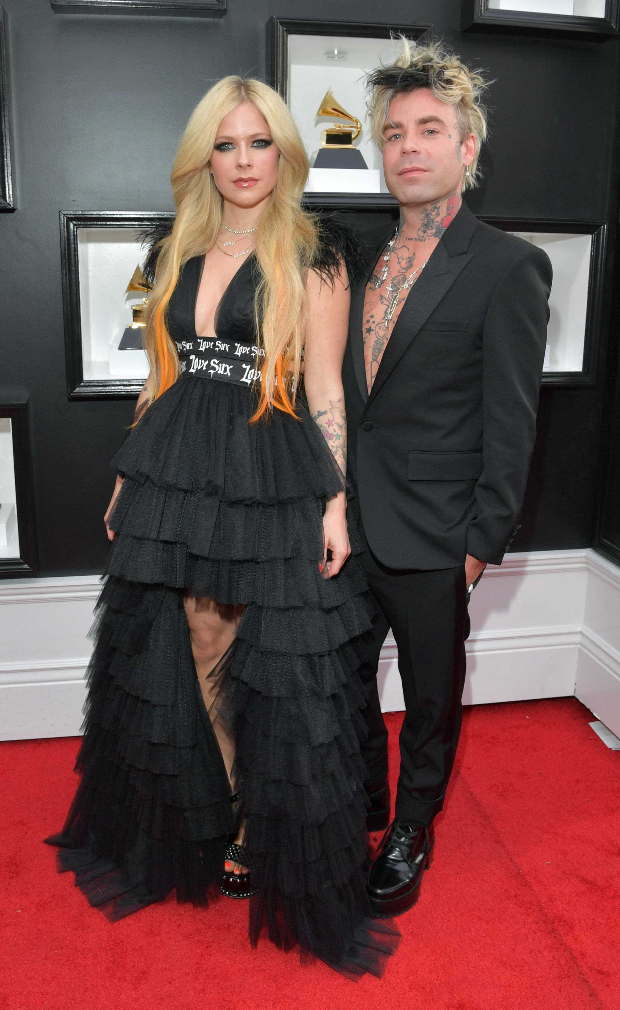 Avril Lavigne und Mod Sun bei den Grammys 2022