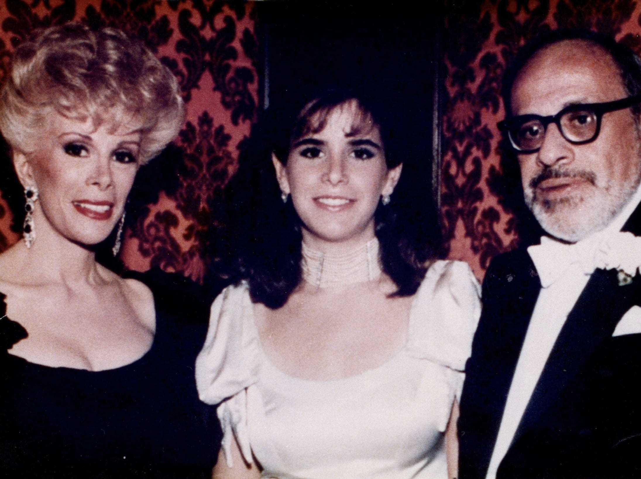 Joan Rivers mit Melissa Rivers und Edgar Rosenberg