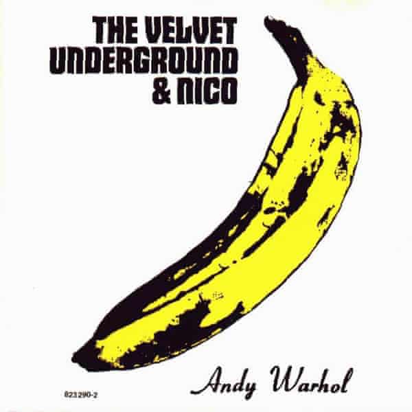 Das Cover des ersten Albums von Velvet Underground.  entworfen von Andy Warhol.