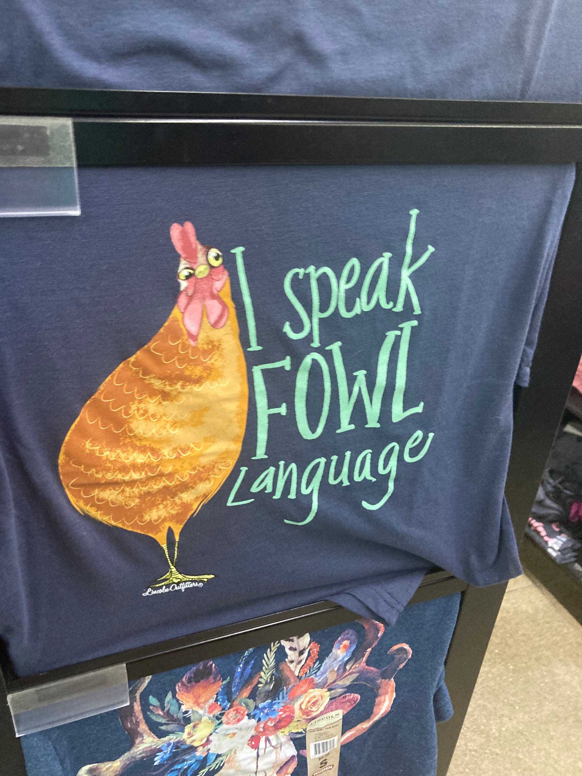 Ländliche König-T-Shirt Hühnergeflügelsprache