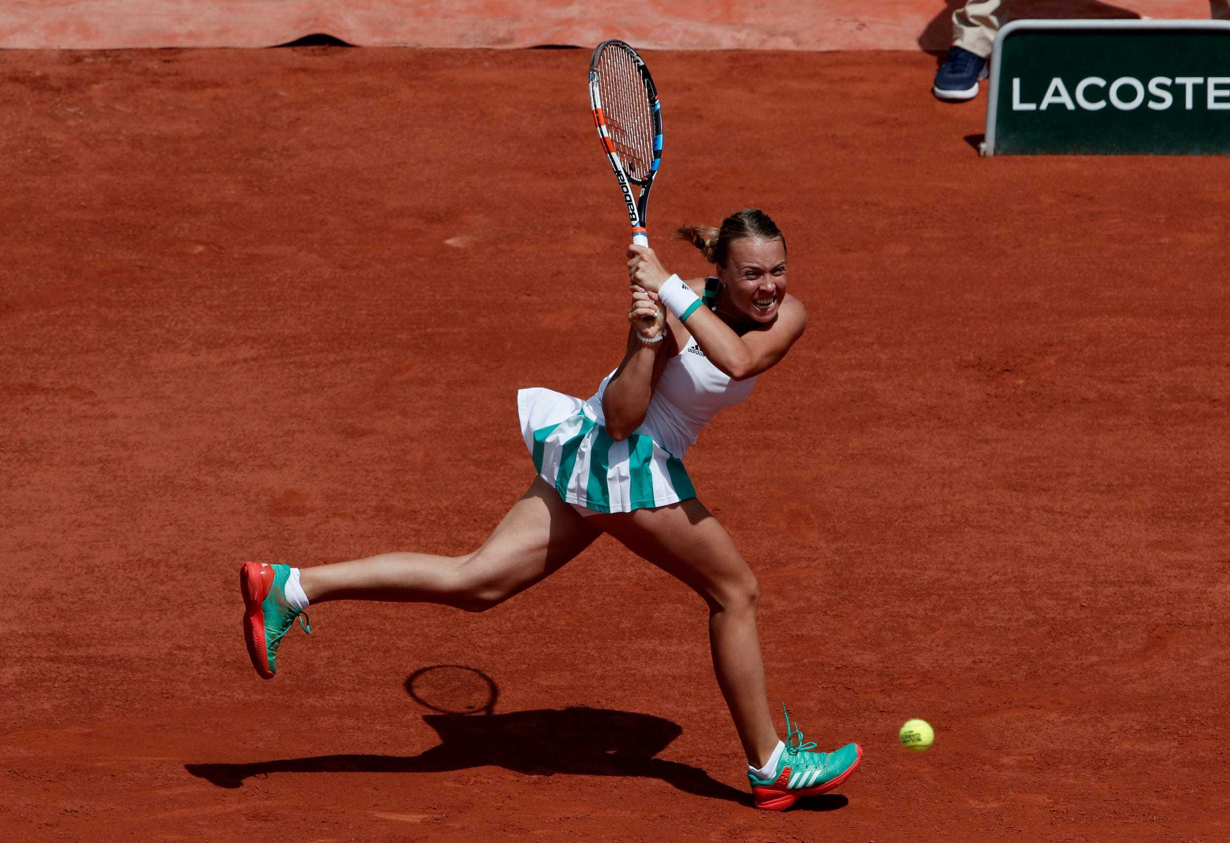 Anett Kontaveit bei den French Open.